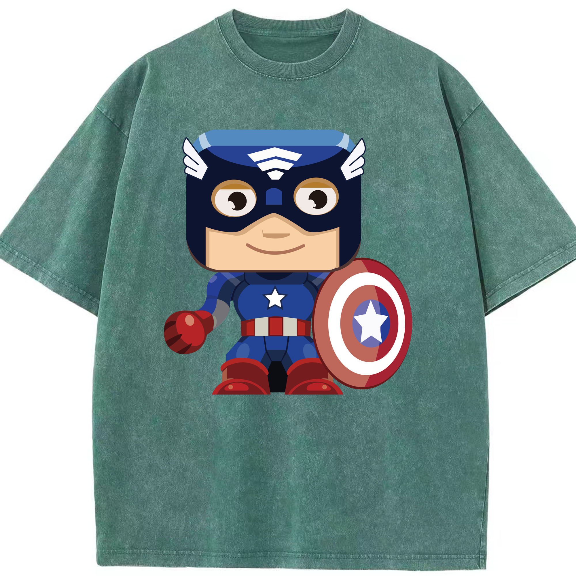 （画像用） アベンジャーズ The Avengers 綿100% ヴィンテージ風 半袖Tシャツ（フロントプリント）